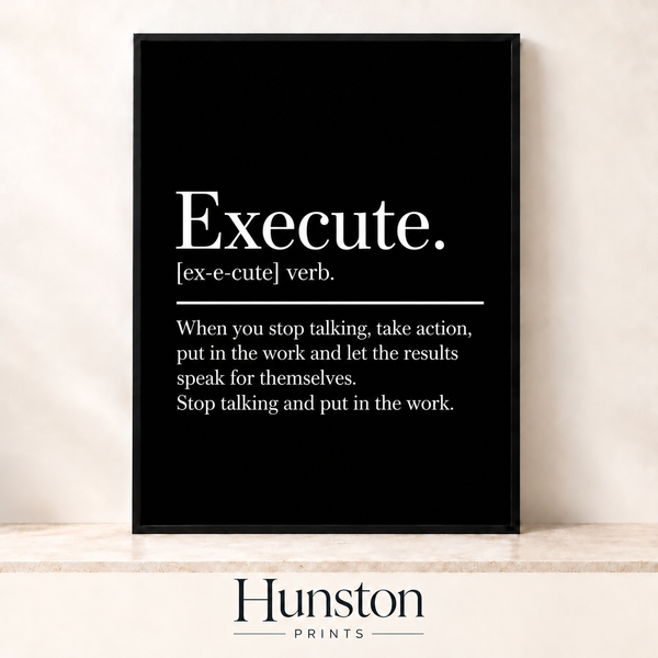 Execute Definition Print