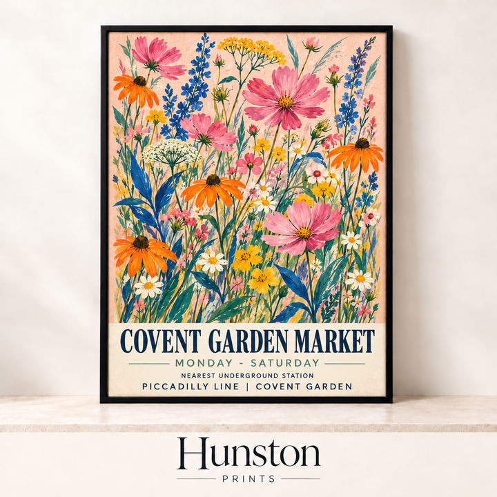 Covent Garden Market Wildflowers Poster