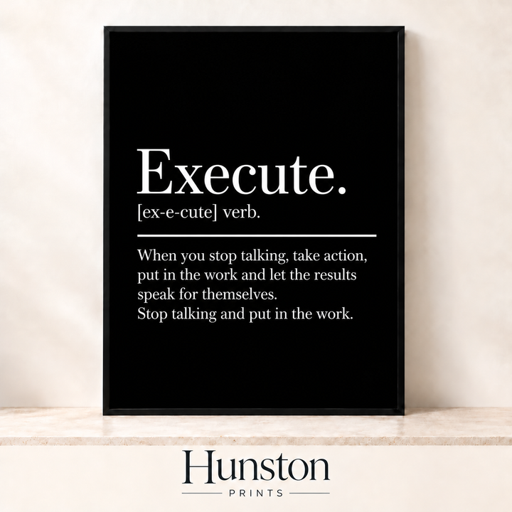Execute Definition Print