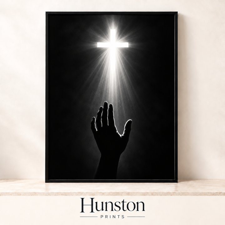 Reaching for the Cross Print